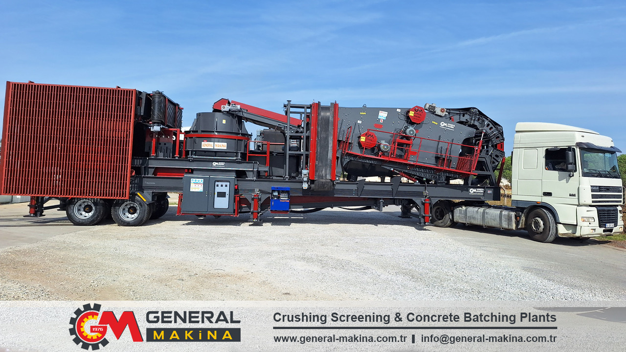 General Makina M-VSI 900 Mobile Vertical Impact Crusher - Ударна трошачка: снимка 1 General Makina M-VSI 900 Mobile Vertical Impact Crusher - Ударна трошачка: снимка 1