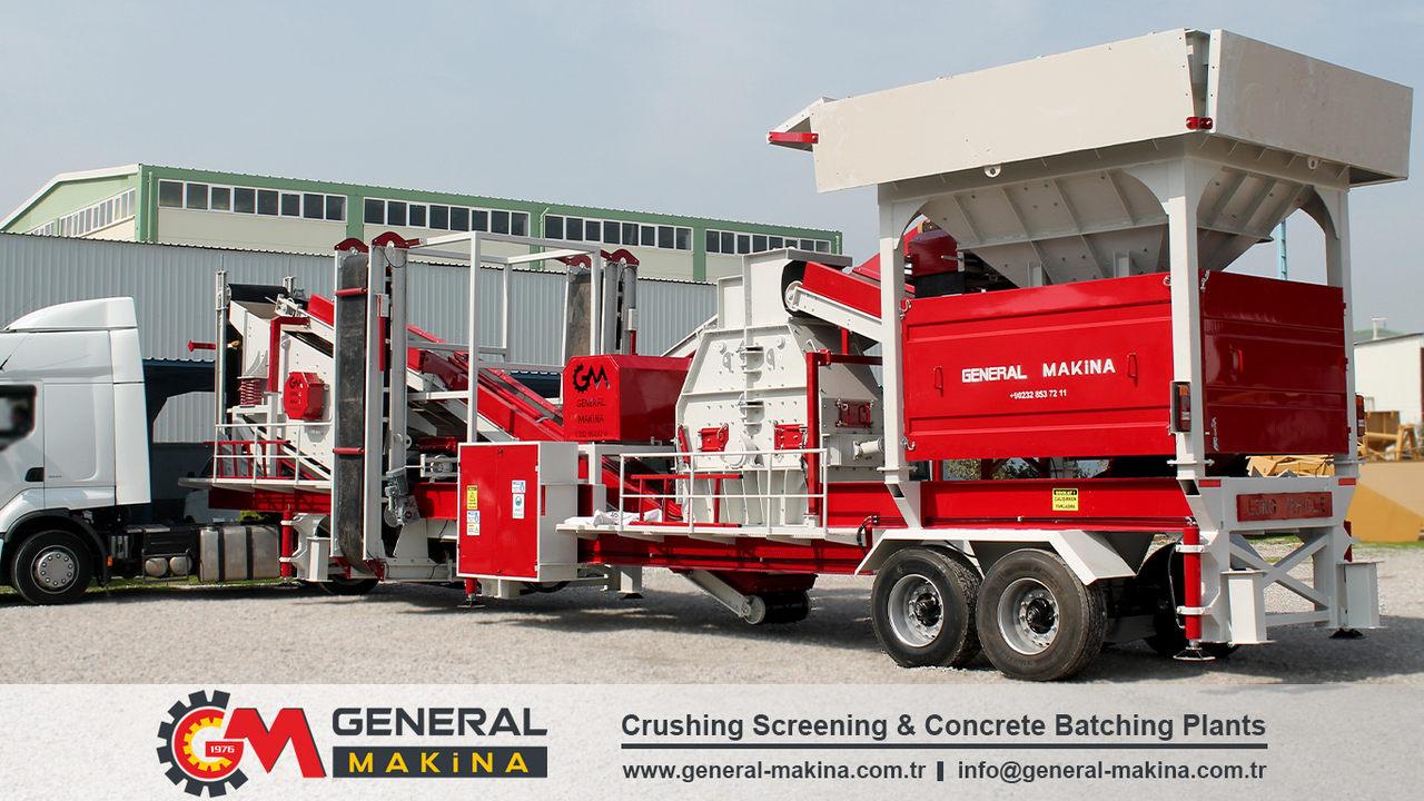 General Makina Mobile Sand Machine - Мобилна трошачка: снимка 4 General Makina Mobile Sand Machine - Мобилна трошачка: снимка 4