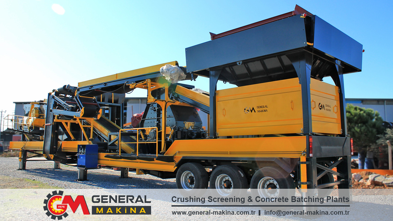 General Makina Mobile Tertiary Impact Crusher Plant - Ударна трошачка: снимка 1 General Makina Mobile Tertiary Impact Crusher Plant - Ударна трошачка: снимка 1