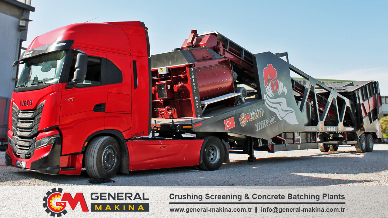 General Makina New Mobile Concrete Batching Plants - Бетонов възел: снимка 4 General Makina New Mobile Concrete Batching Plants - Бетонов възел: снимка 4