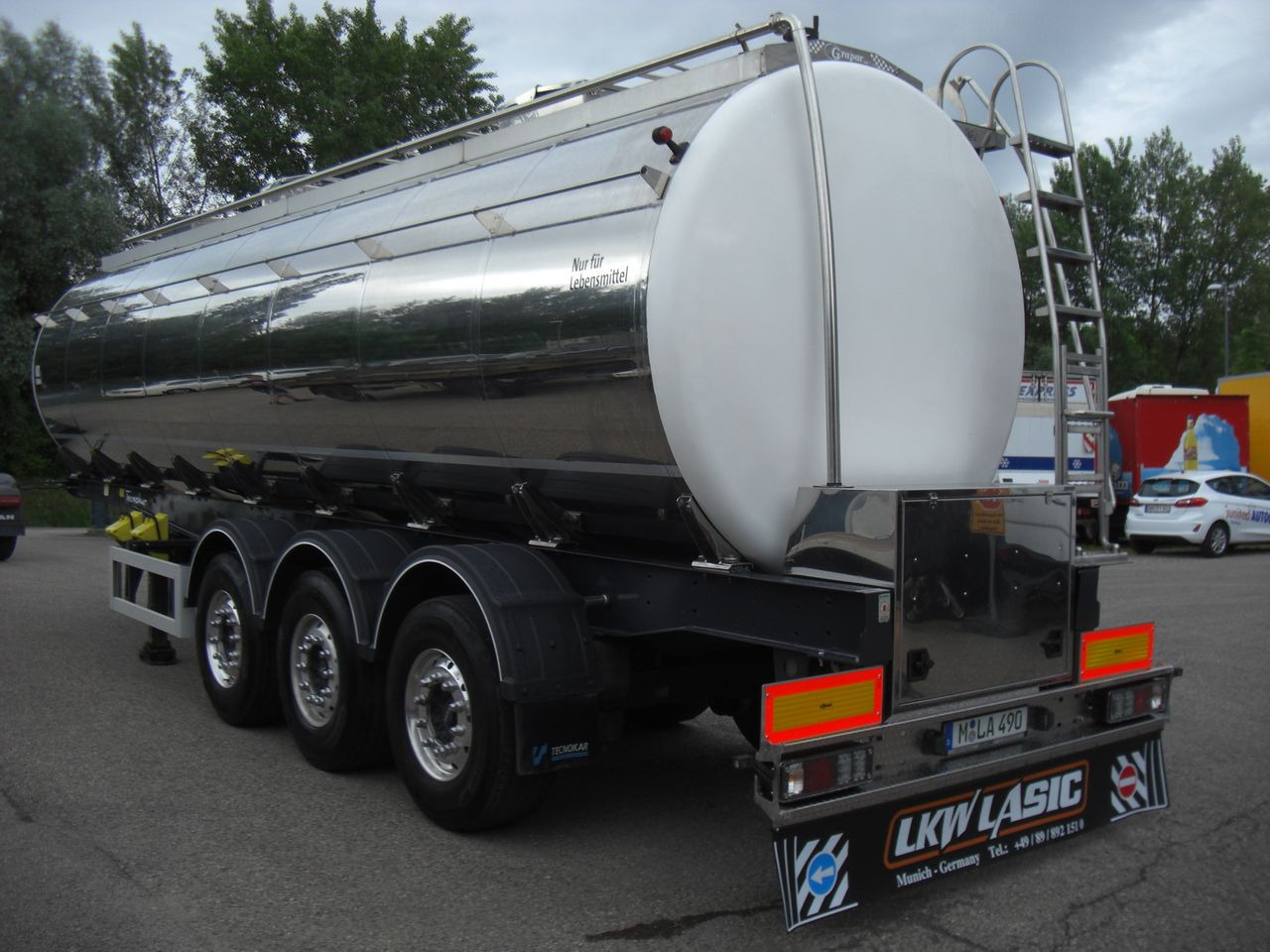 Lettl/Magyar TSAP LM03 / 3 Kammern - Полуремарке цистерна: снимка 2 Lettl/Magyar TSAP LM03 / 3 Kammern - Полуремарке цистерна: снимка 2