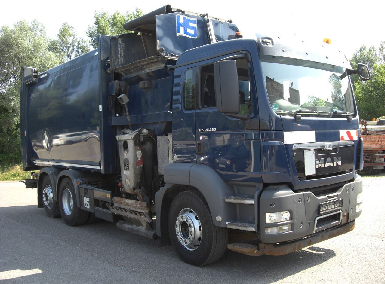 MAN 26360FNLL / SEITENLADER MAN 26360FNLL / SEITENLADER - Боклукчийска кола: снимка 2 MAN 26360FNLL / SEITENLADER MAN 26360FNLL / SEITENLADER - Боклукчийска кола: снимка 2