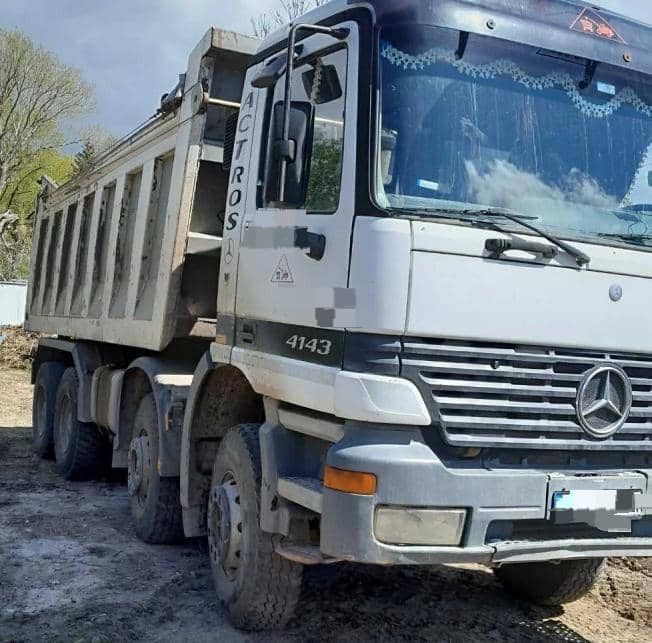 MERCEDES-BENZ Actros 4143 - Самосвал камион: снимка 1 MERCEDES-BENZ Actros 4143 - Самосвал камион: снимка 1