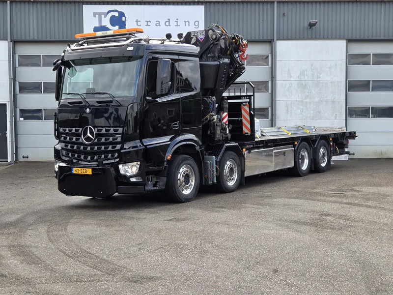 Mercedes-Benz Arocs 8x2 4 Fassi 82TM 2017 euro 6 - Камион с кран: снимка 4 Mercedes-Benz Arocs 8x2 4 Fassi 82TM 2017 euro 6 - Камион с кран: снимка 4
