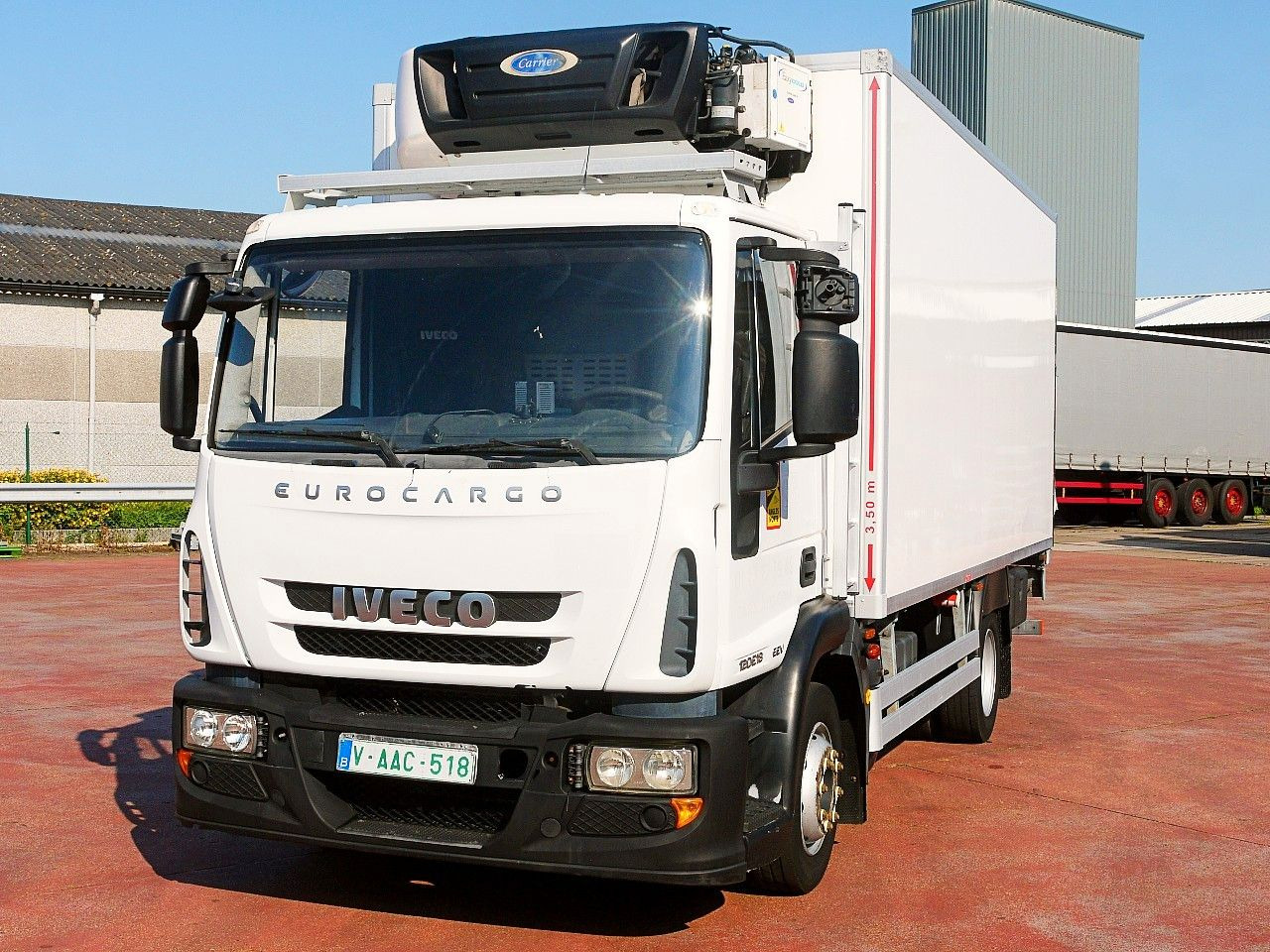 Iveco 120E18 EUROCARGO KUHLKOFFER CARRIER SUPRA 550 - Рефрижератор камион: снимка 5 Iveco 120E18 EUROCARGO KUHLKOFFER CARRIER SUPRA 550 - Рефрижератор камион: снимка 5