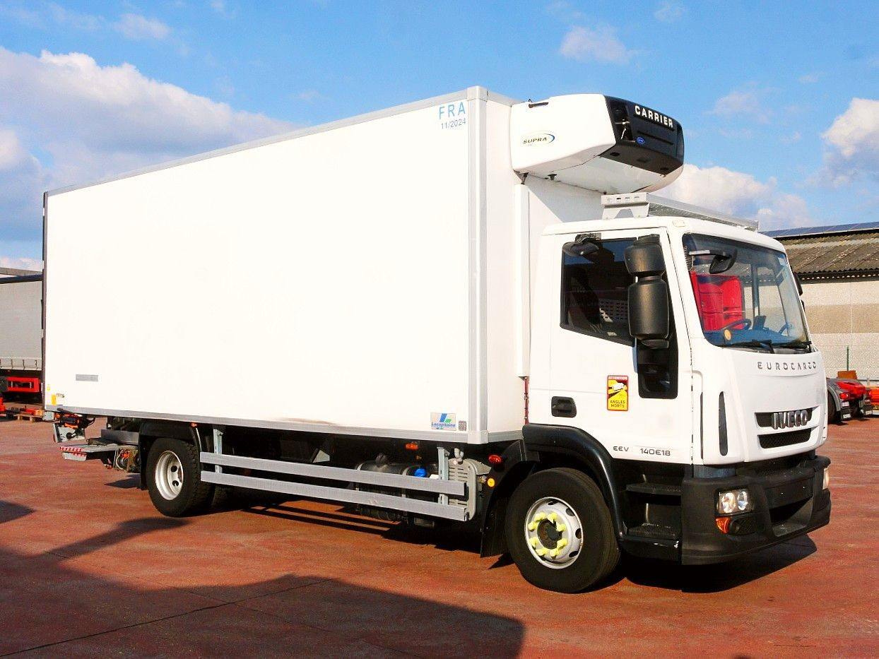 Iveco 140E18 FLEISH KUHLKOFFER CARRIER SUPRA 550 LBW Iveco 140E18 FLEISH KUHLKOFFER CARRIER SUPRA 550 LBW - Рефрижератор камион: снимка 3 Iveco 140E18 FLEISH KUHLKOFFER CARRIER SUPRA 550 LBW Iveco 140E18 FLEISH KUHLKOFFER CARRIER SUPRA 550 LBW - Рефрижератор камион: снимка 3