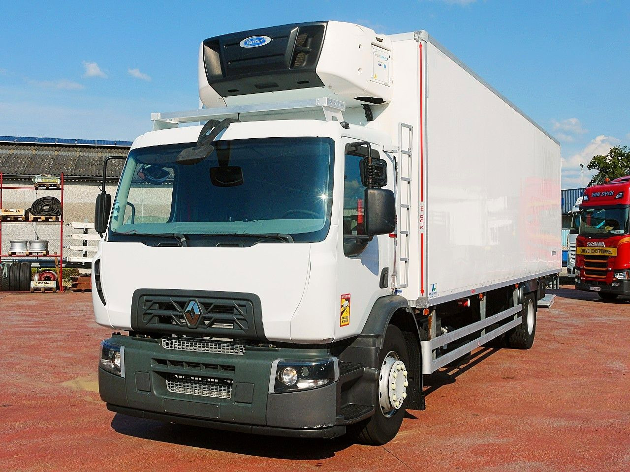 Renault D19 280 KUHLKOFFER CARRIER SUPRA 1150 MT - Рефрижератор камион: снимка 5 Renault D19 280 KUHLKOFFER CARRIER SUPRA 1150 MT - Рефрижератор камион: снимка 5