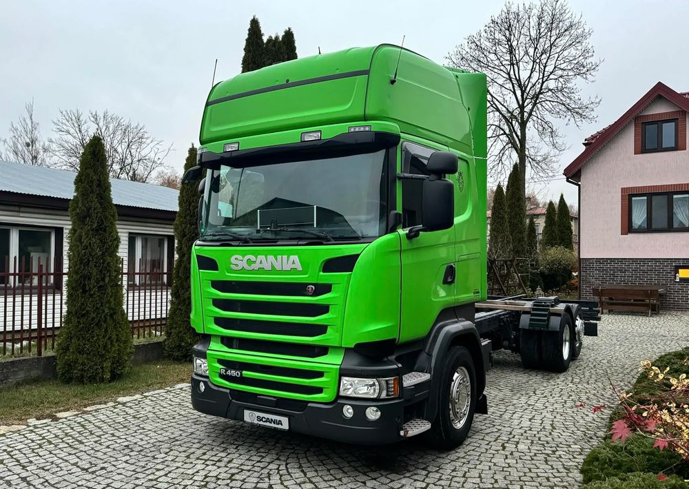 Scania R450 - Шаси кабина: снимка 1 Scania R450 - Шаси кабина: снимка 1