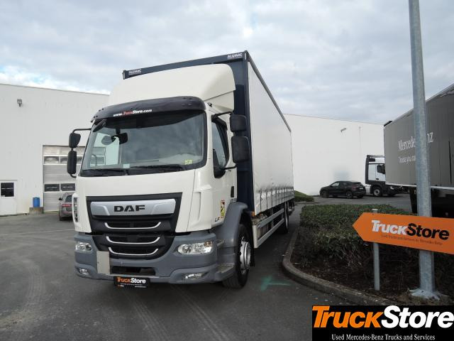 DAF LF 290 LBW 2.5T. - Камион с брезент: снимка 1 DAF LF 290 LBW 2.5T. - Камион с брезент: снимка 1