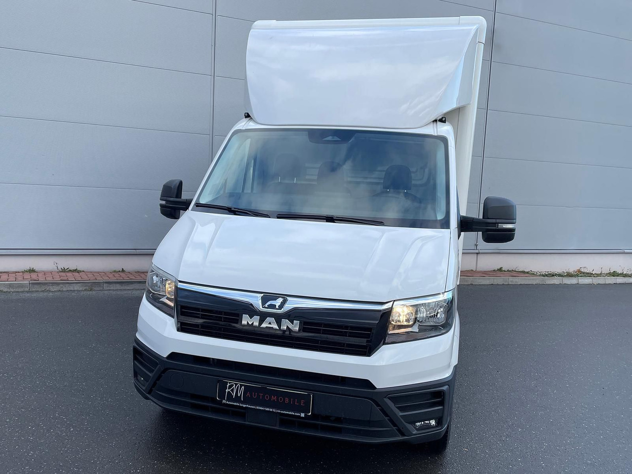 MAN TGE 3.160 Fahrgestell Einzelkabine Koffer NAVI - Лекотоварен автомобил фургон: снимка 4 MAN TGE 3.160 Fahrgestell Einzelkabine Koffer NAVI - Лекотоварен автомобил фургон: снимка 4