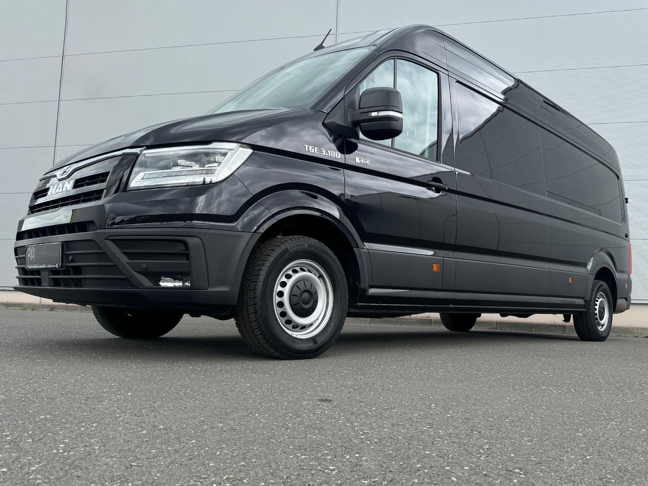 Товарен бус MAN TGE 3.180 L4H3 Kasten 4x4 Autom LED ACC AHK: снимка 9