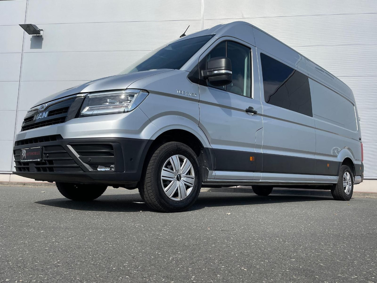 Товарен бус, Бус с двойна кабина MAN TGE 3.180 L4H3 MIXTO 4x4 Autom LED ACC AHK: снимка 32