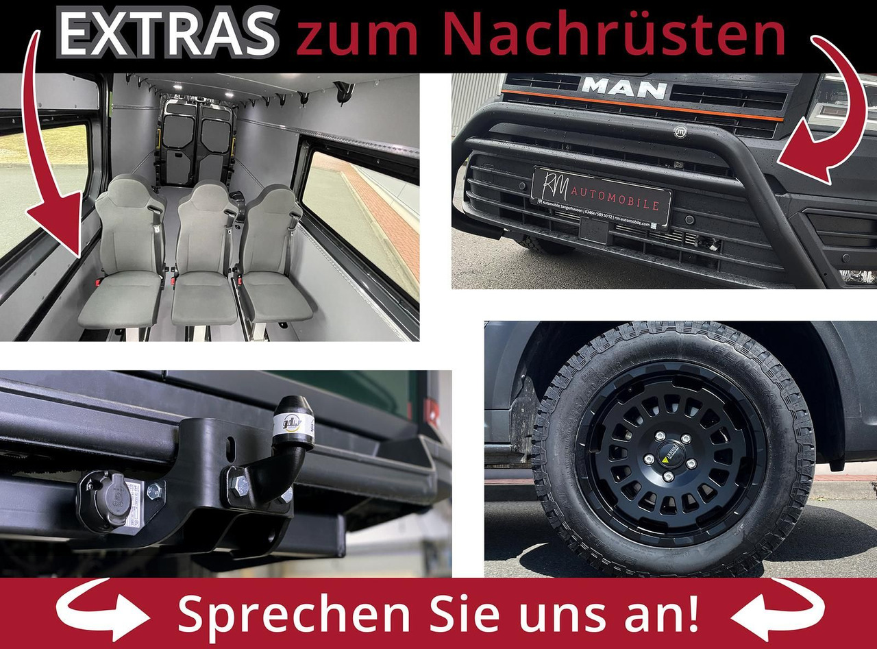 Лек автомобил MAN TGE 3.180 L4H4 Kasten 4x4 Superhochdach ACC AHK: снимка 35