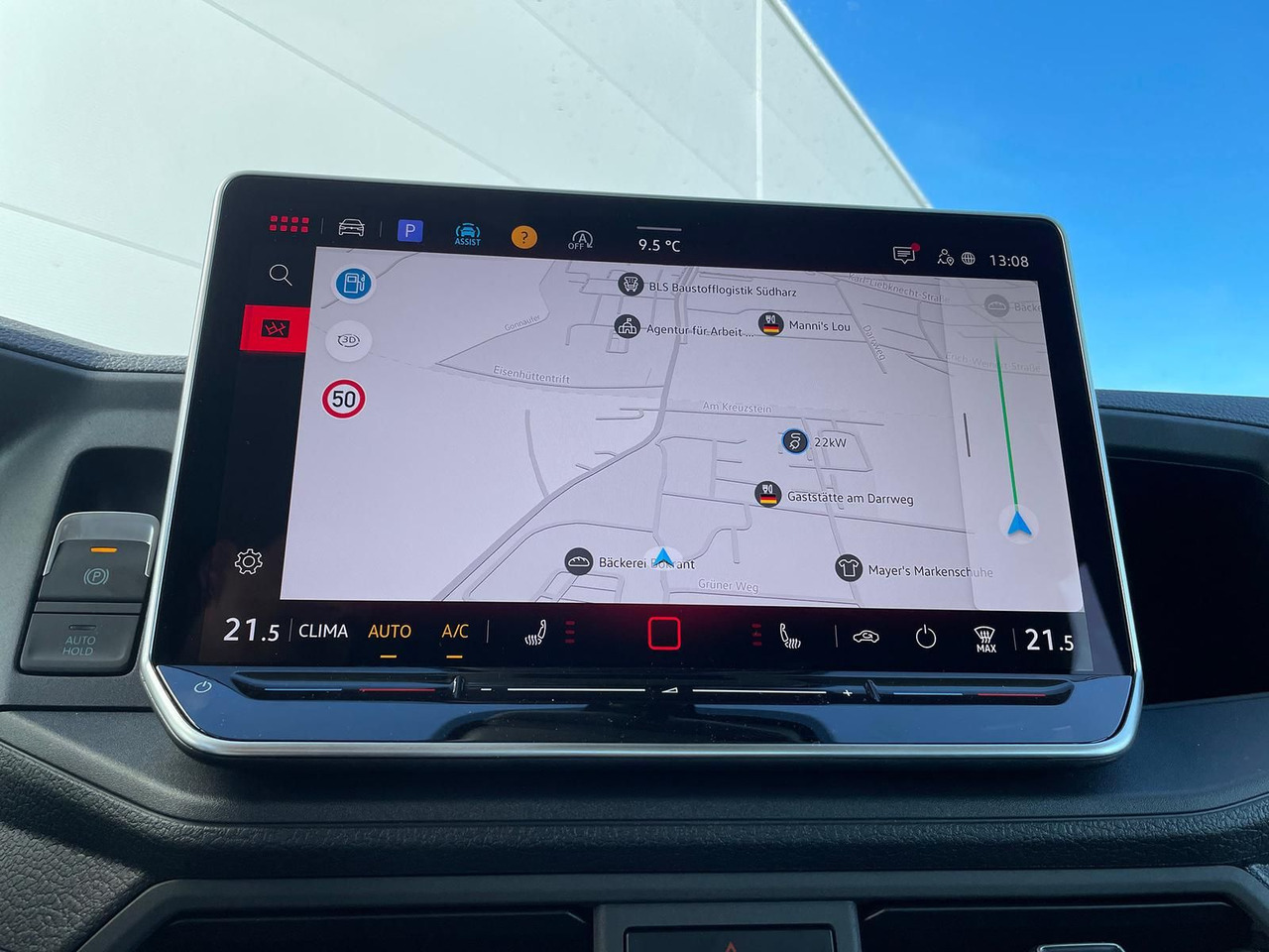 Бус самосвал, Бус с двойна кабина MAN TGE 3.180 Pritsche KIPPER DOKA LR 4x4 ACC LED: снимка 20