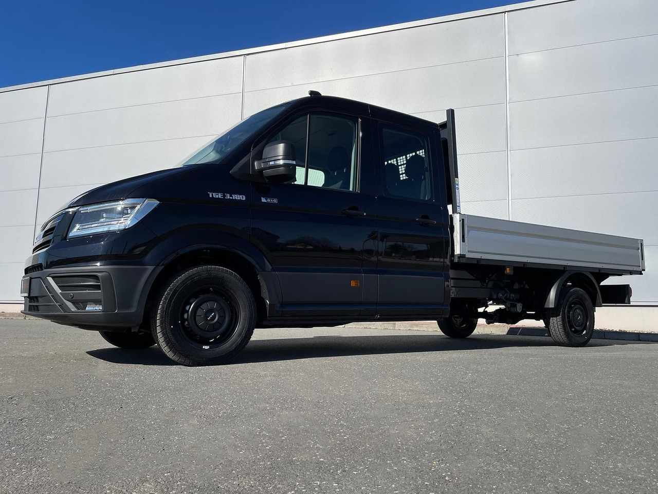 Бус самосвал, Бус с двойна кабина MAN TGE 3.180 Pritsche KIPPER DOKA LR 4x4 ACC LED: снимка 38