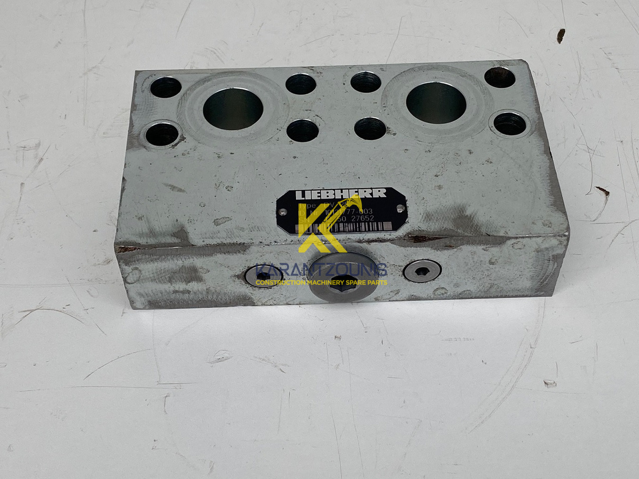 Liebherr Dämpfungsventil ID-Nr.10121777. P924 COMP, P926, R926, R916, R922, R924 COMP, R924, R926 COMP, R926, R930, R936, R946, R950 T, R960 T. #DÄ27652# - Редуктор на въртене за Багер: снимка 1 Liebherr Dämpfungsventil ID-Nr.10121777. P924 COMP, P926, R926, R916, R922, R924 COMP, R924, R926 COMP, R926, R930, R936, R946, R950 T, R960 T. #DÄ27652# - Редуктор на въртене за Багер: снимка 1