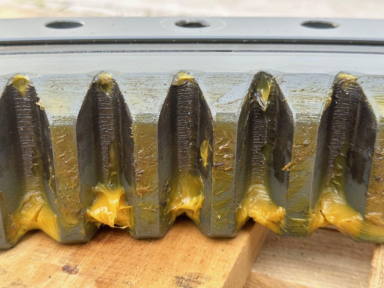 Въртящ механизъм за Верижен багер Liebherr Kugeldrehverbindung Typ:KUD34VJ005-000.  ID-Nr.90020576.  R914 COMP-1194.  #159-10793#: снимка 16