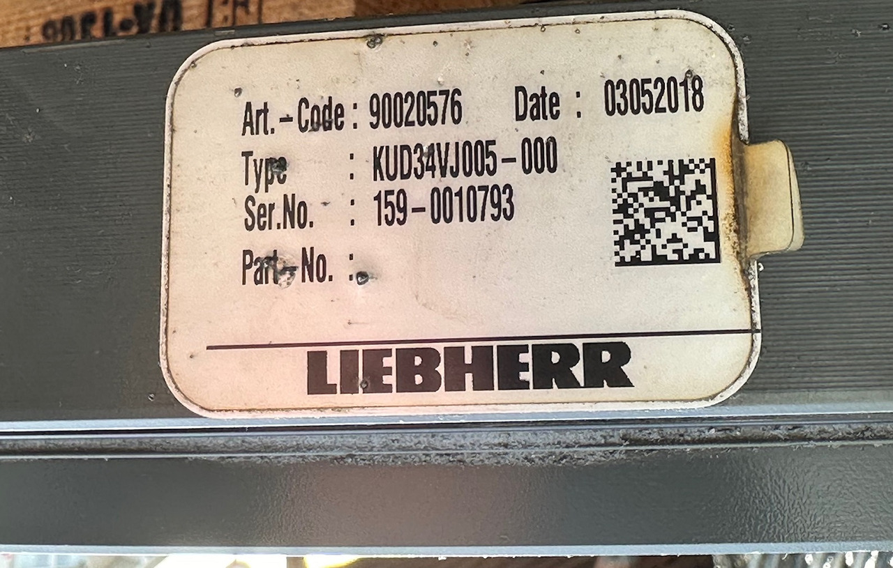 Въртящ механизъм за Верижен багер Liebherr Kugeldrehverbindung Typ:KUD34VJ005-000.  ID-Nr.90020576.  R914 COMP-1194.  #159-10793#: снимка 20