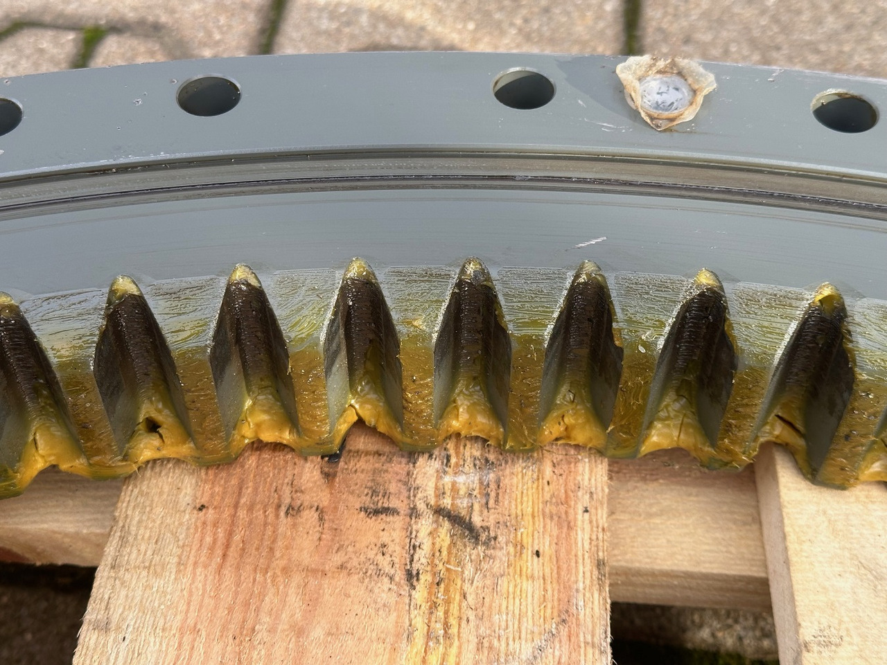 Въртящ механизъм за Верижен багер Liebherr Kugeldrehverbindung Typ:KUD34VJ005-000.  ID-Nr.90020576.  R914 COMP-1194.  #159-10793#: снимка 13