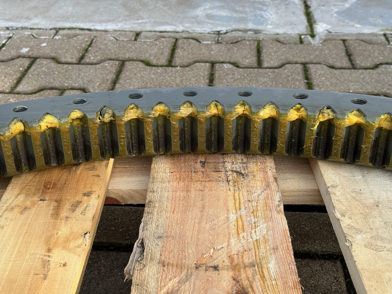 Въртящ механизъм за Верижен багер Liebherr Kugeldrehverbindung Typ:KUD34VJ005-000.  ID-Nr.90020576.  R914 COMP-1194.  #159-10793#: снимка 10