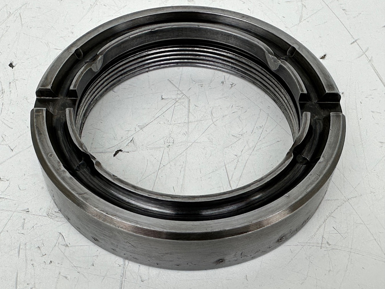 Liebherr Nutmutter ID-Nr.9441596 - ID-Nr.944159603. SAT200/277,SAT225/218,SAT225/200,SAT225/220,SAT225/228,SAT225/229,SAT225/230,SAT225/230,SAT225/240,SAT225/268,SAT250/278,SAT250A300.#944159603.GH# - Редуктор на въртене за Багер: снимка 1 Liebherr Nutmutter ID-Nr.9441596 - ID-Nr.944159603. SAT200/277,SAT225/218,SAT225/200,SAT225/220,SAT225/228,SAT225/229,SAT225/230,SAT225/230,SAT225/240,SAT225/268,SAT250/278,SAT250A300.#944159603.GH# - Редуктор на въртене за Багер: снимка 1