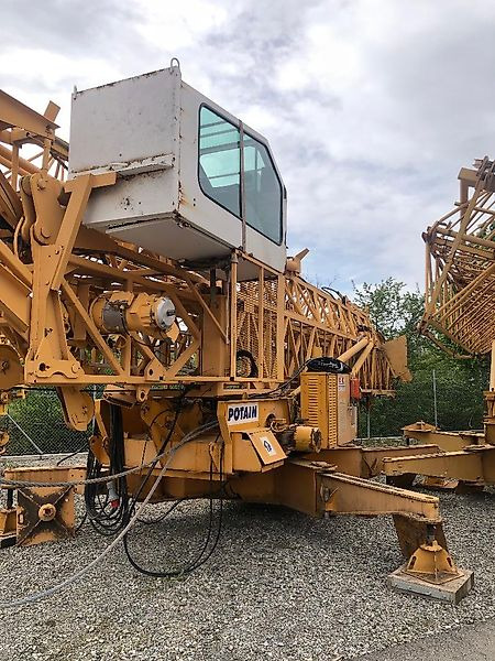 Potain 346 B - Самоиздигащ се кулокран: снимка 1 Potain 346 B - Самоиздигащ се кулокран: снимка 1