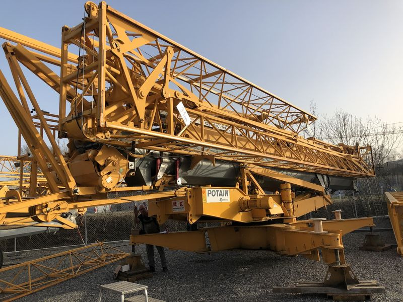 Potain HDT 80 - Самоиздигащ се кулокран: снимка 1 Potain HDT 80 - Самоиздигащ се кулокран: снимка 1