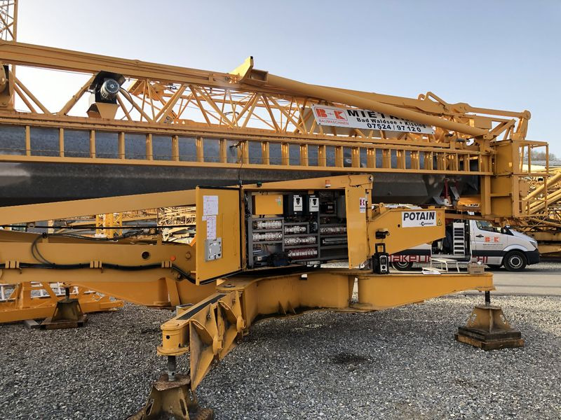 Potain HDT 80 - Самоиздигащ се кулокран: снимка 4 Potain HDT 80 - Самоиздигащ се кулокран: снимка 4