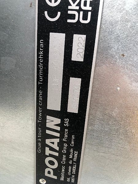 Potain HUP 40-30 - Самоиздигащ се кулокран: снимка 3 Potain HUP 40-30 - Самоиздигащ се кулокран: снимка 3