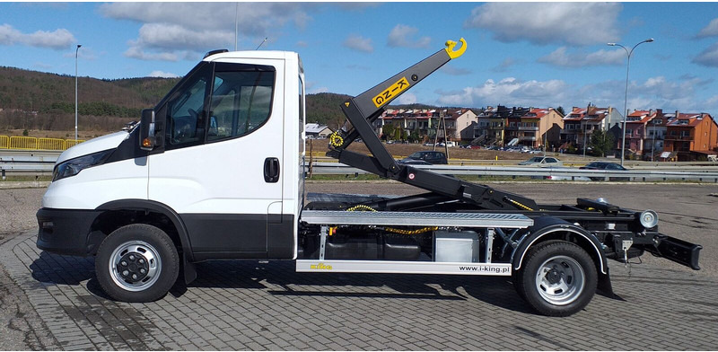 Iveco 50C18 + KING HZ-4R Hakowiec / Hooklift / Abrollkipper - Мултилифт с кука камион: снимка 2 Iveco 50C18 + KING HZ-4R Hakowiec / Hooklift / Abrollkipper - Мултилифт с кука камион: снимка 2