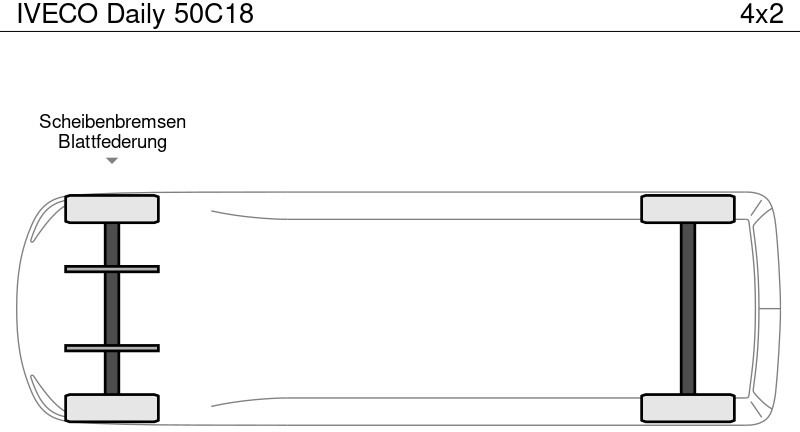 Iveco Daily 50C18 - Бус самосвал: снимка 5 Iveco Daily 50C18 - Бус самосвал: снимка 5