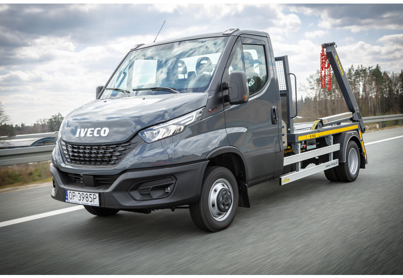 Iveco Daily 70C18 + KING Bramowiec / Skiploader / Absetzkipper - Мултилифт за контейнери камион: снимка 2 Iveco Daily 70C18 + KING Bramowiec / Skiploader / Absetzkipper - Мултилифт за контейнери камион: снимка 2