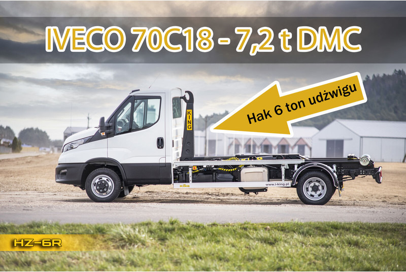 Iveco Daily 70C18 - Мултилифт с кука камион: снимка 5 Iveco Daily 70C18 - Мултилифт с кука камион: снимка 5