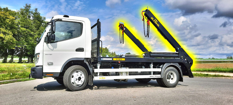 Mitsubishi Fuso 9C18 bramowiec BR6 - Мултилифт за контейнери камион: снимка 2 Mitsubishi Fuso 9C18 bramowiec BR6 - Мултилифт за контейнери камион: снимка 2