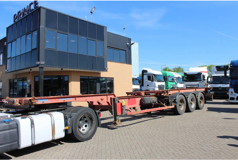 ASCA * 3AXLE * CONTAINER CHASSI * 20 feet - 40 feet - Контейнеровоз/ Сменна каросерия полуремарке: снимка 1 ASCA * 3AXLE * CONTAINER CHASSI * 20 feet - 40 feet - Контейнеровоз/ Сменна каросерия полуремарке: снимка 1