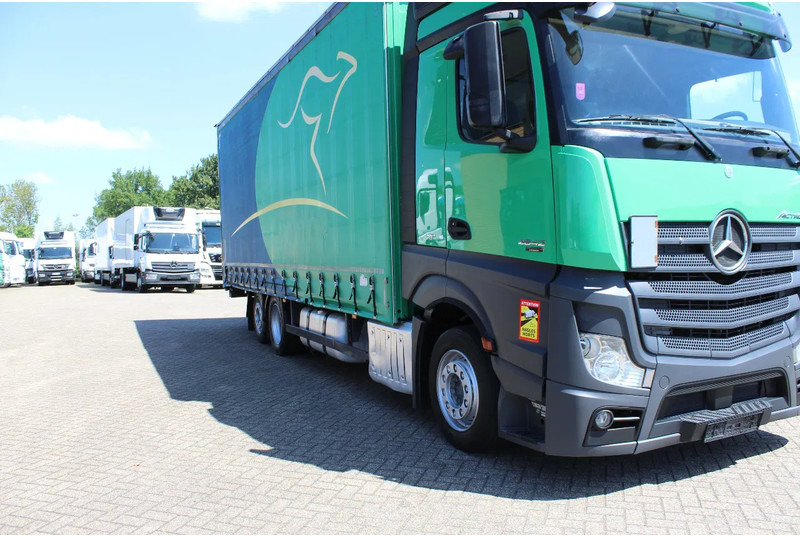 Камион с брезент Mercedes-Benz Actros 1842 * EURO6 * 6X2 *: снимка 9