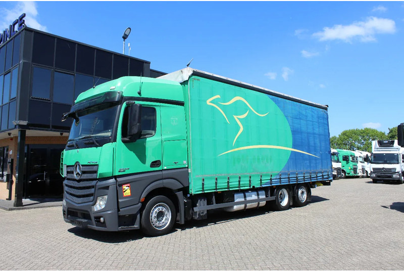 Mercedes-Benz Actros 1842 * EURO6 * 6X2 * - Камион с брезент: снимка 2 Mercedes-Benz Actros 1842 * EURO6 * 6X2 * - Камион с брезент: снимка 2