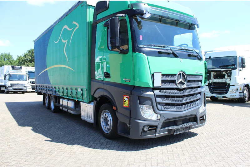 Камион с брезент Mercedes-Benz Actros 1842 * EURO6 * 6X2 *: снимка 8