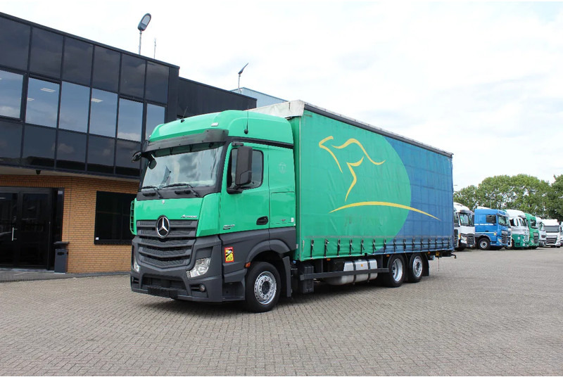 Mercedes-Benz Actros 2642 * EURO6 * 6X2 * - Камион с брезент: снимка 1 Mercedes-Benz Actros 2642 * EURO6 * 6X2 * - Камион с брезент: снимка 1