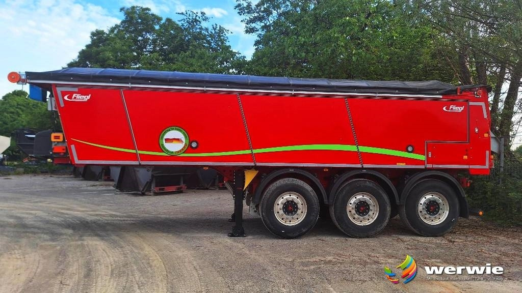 Fliegl ASS 372 Mega thermoisolierte Abschiebemulde - Полуремарке: снимка 1 Fliegl ASS 372 Mega thermoisolierte Abschiebemulde - Полуремарке: снимка 1