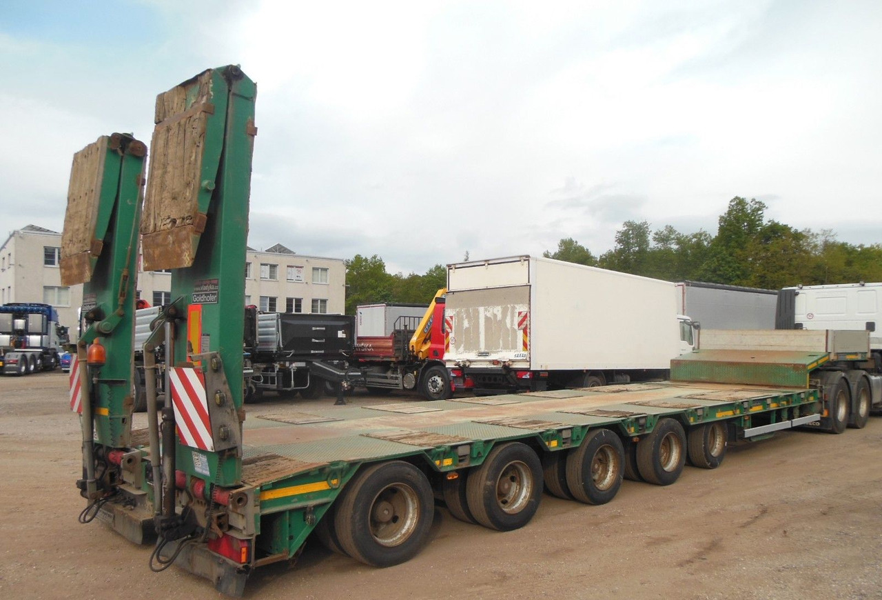 Goldhofer STZ-L 5-54/80, 5 ACHSEN,TELESKOP 7M,4 ACHSE LENK - Нискорамна площадка полуремарке: снимка 3 Goldhofer STZ-L 5-54/80, 5 ACHSEN,TELESKOP 7M,4 ACHSE LENK - Нискорамна площадка полуремарке: снимка 3