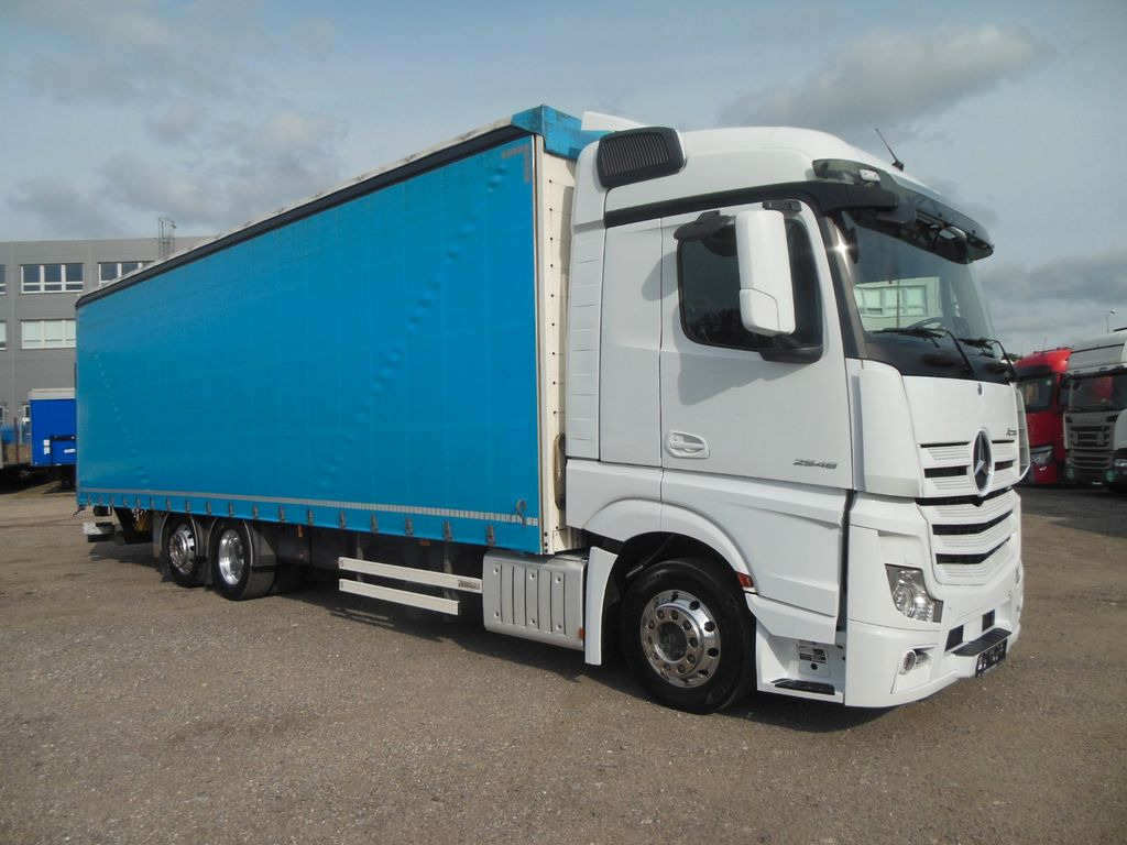 Mercedes-Benz ACTROS 2546, 24 PALETTEN, LBW, ALU FELGEN, TOP!! - Камион с брезент: снимка 2 Mercedes-Benz ACTROS 2546, 24 PALETTEN, LBW, ALU FELGEN, TOP!! - Камион с брезент: снимка 2