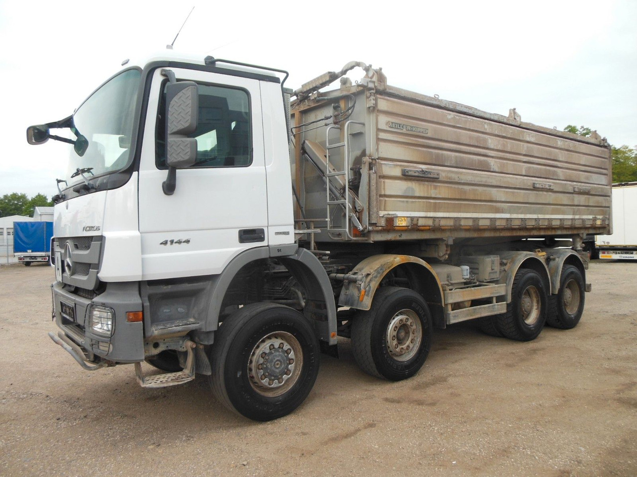 Mercedes-Benz ACTROS 4144, 8X6, 3 PEDALE, MEILLER, BODRMATIC - Самосвал камион: снимка 1 Mercedes-Benz ACTROS 4144, 8X6, 3 PEDALE, MEILLER, BODRMATIC - Самосвал камион: снимка 1