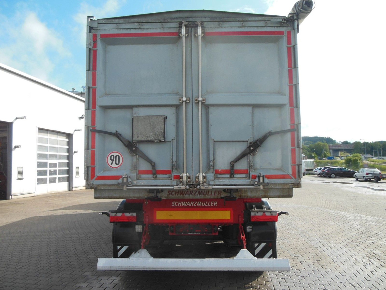 Самосвал полуремарке Schwarzmüller KIS 3/E, SAF, 49M3, ACHSEN 9 TONE, TOP: снимка 17