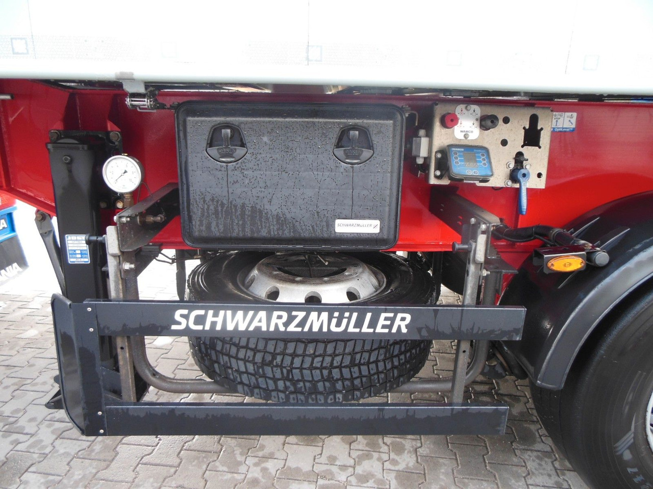 Самосвал полуремарке Schwarzmüller KIS 3/E, SAF, 49M3, ACHSEN 9 TONE, TOP: снимка 9