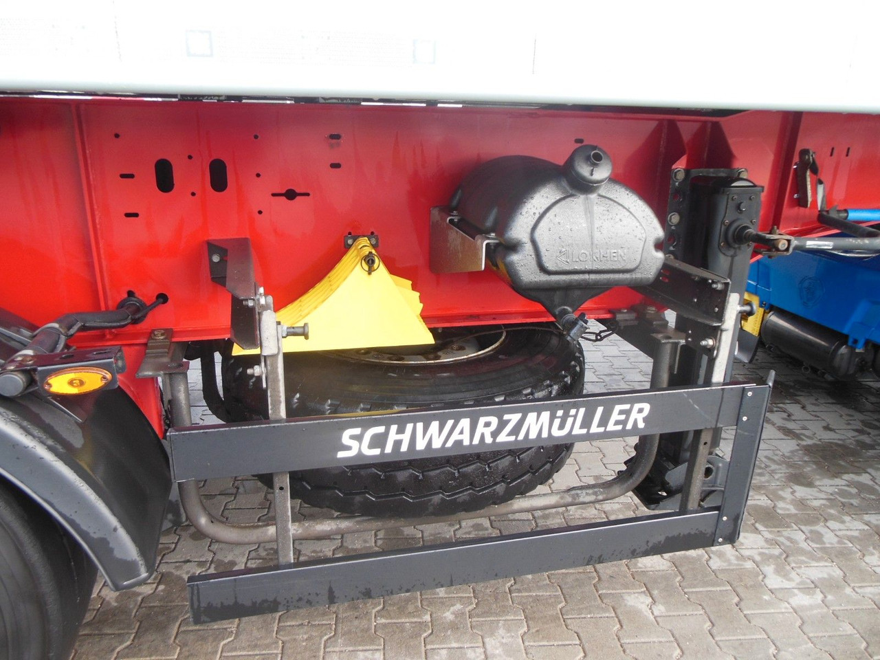 Самосвал полуремарке Schwarzmüller KIS 3/E, SAF, 49M3, ACHSEN 9 TONE, TOP: снимка 11