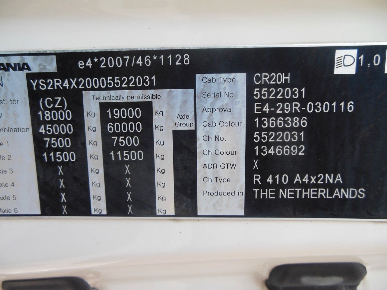 Влекач Scania R 410, STANDART, RETARDER, STANDKLIMA, TOP!!!: снимка 23