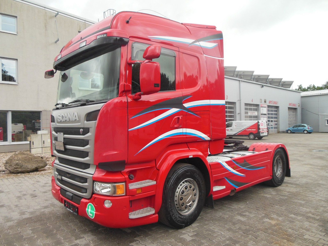 Scania R450, ADR, VOLL LUFT, RETARDER, TOP STAND!!! - Влекач: снимка 1 Scania R450, ADR, VOLL LUFT, RETARDER, TOP STAND!!! - Влекач: снимка 1