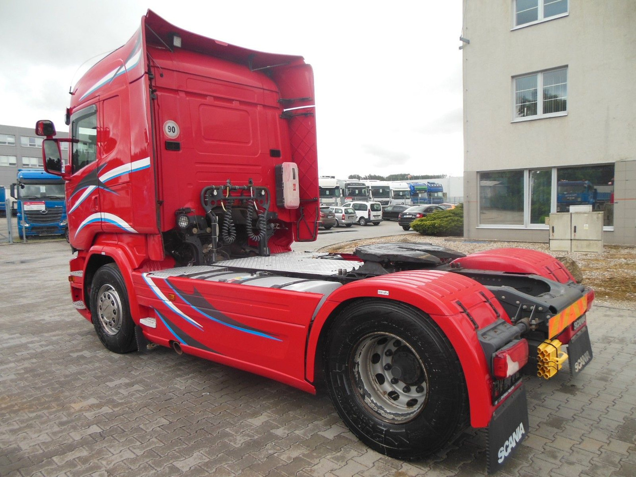 Scania R450, ADR, VOLL LUFT, RETARDER, TOP STAND!!! - Влекач: снимка 4 Scania R450, ADR, VOLL LUFT, RETARDER, TOP STAND!!! - Влекач: снимка 4