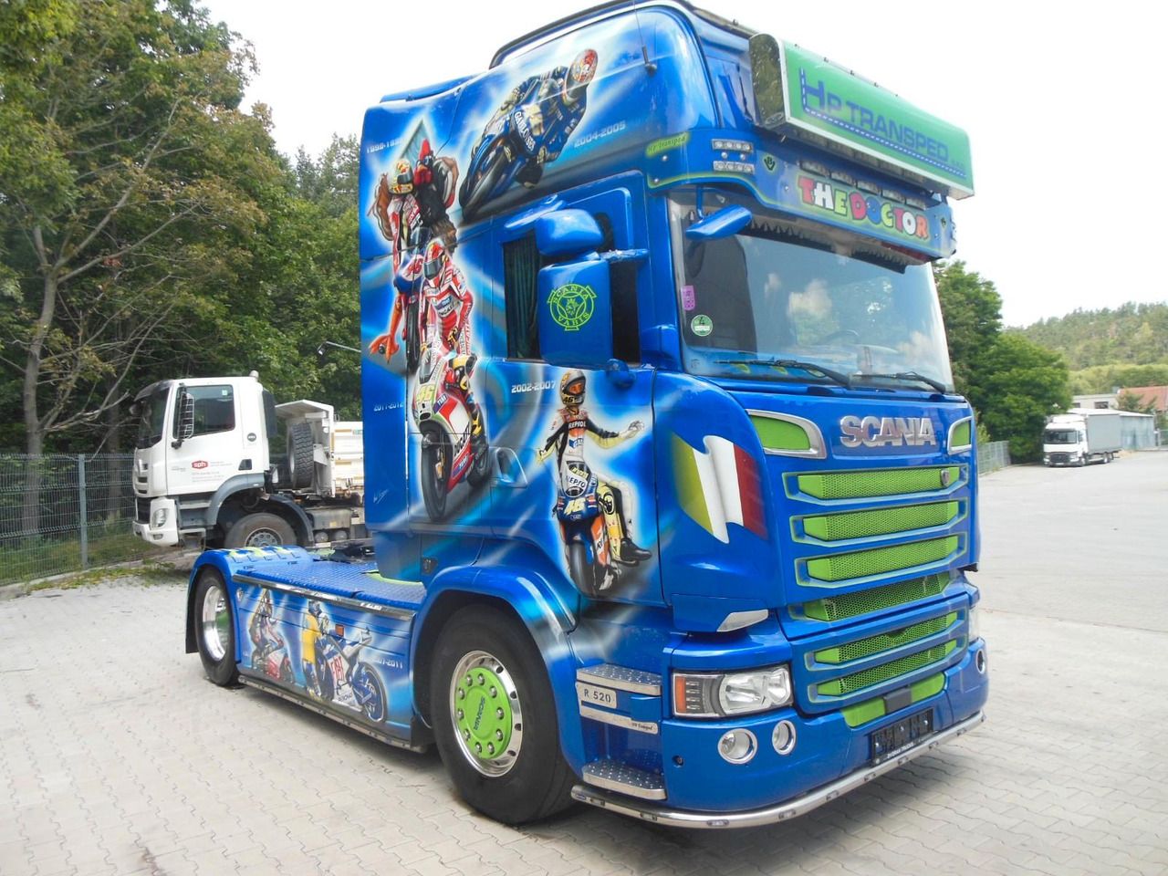 Scania R520, V8, ROSSI, LEDER, TOP!!! - Влекач: снимка 2 Scania R520, V8, ROSSI, LEDER, TOP!!! - Влекач: снимка 2